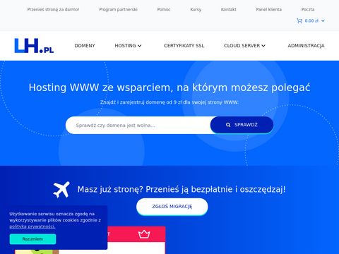 LH.pl - usługi hostingowe