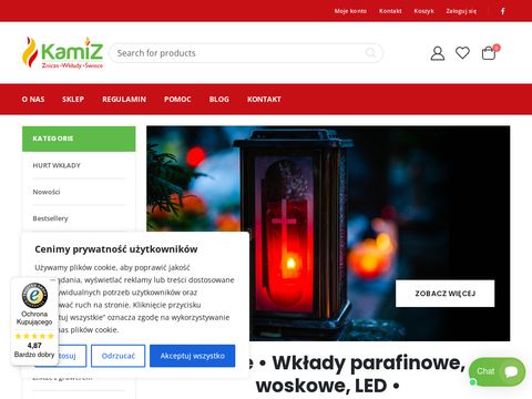 Kamiz24.pl - znicze i wkłady do zniczy