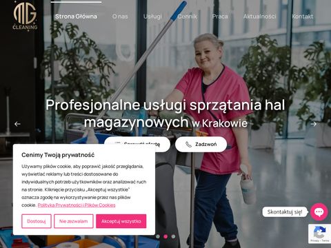 MG Cleaning - firma sprzątająca Kraków